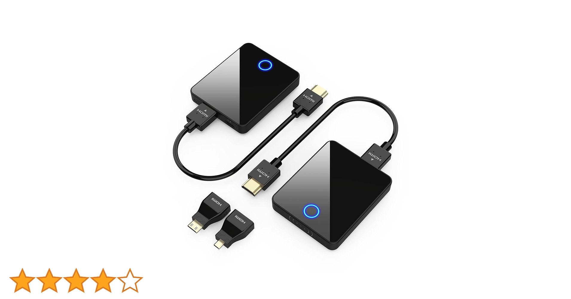 Amazon | 【日本技適認証取得】ワイヤレスHDMI送信機と受信機